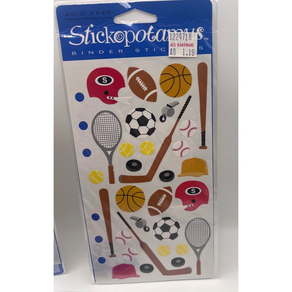 Stickopotamus Sticker Lot of 3 New Sealed Camping Sports Beach - Picture 4 of 5